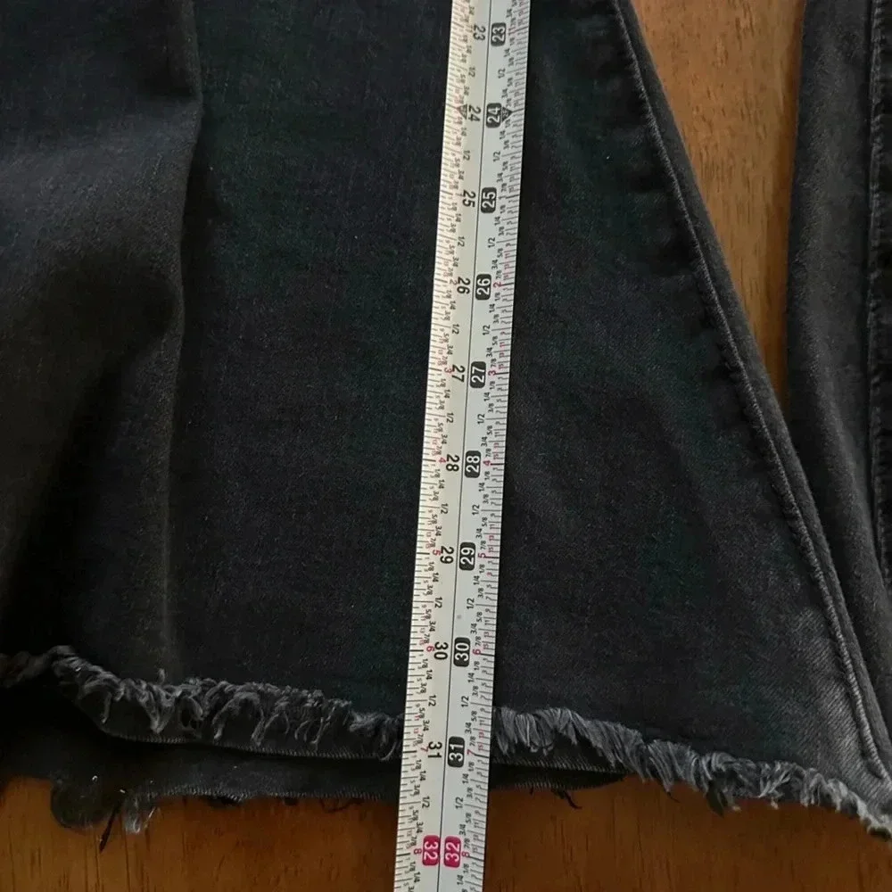 Arula Black Flare Pants Size 10 - Picture 7 of 9